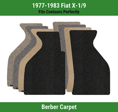 Alfombrillas de primera fila Lloyd Berber para Fiat X-1/9 1977-1983  Foto 1 de 4