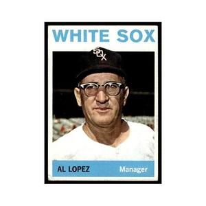 1964 Topps Baseball Card Al Lopez White Sox #232 - Picture 1 of 3