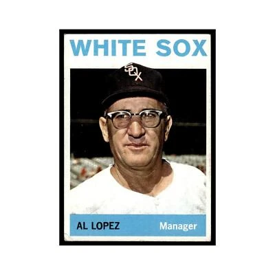 1964 Topps Baseball Card Al Lopez White Sox #232 - Image 1 of 3