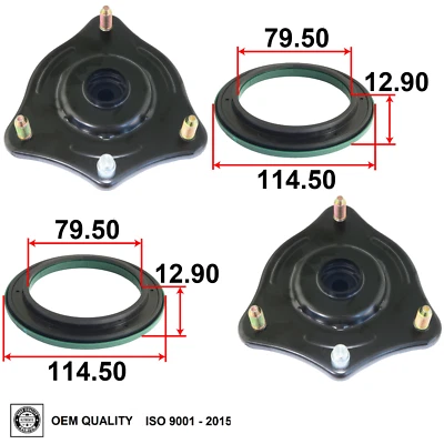 Strut Mount Front Pair For Honda CIVIC 2016-2021 Insight 2019-2022 OE Quality - Image 1 of 2