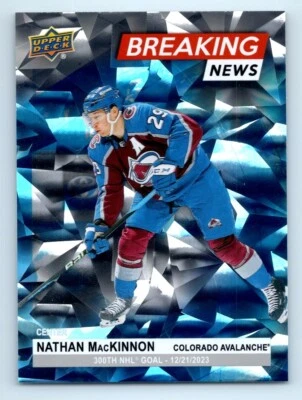 2024-25 Upper Deck Series 1 BREAKING NEWS Inserts - Take Your Pick! - Image 1 of 3