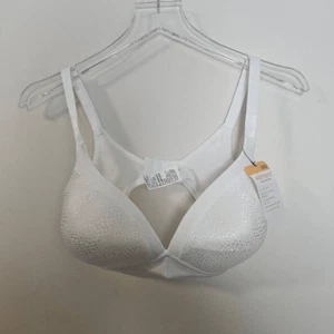 Warner's Blissful Benefits Back-Smoothing Comfort Wireless Lift T-Shirt Bra W401 - Picture 1 of 4