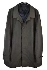 MARKS AND SPENCER Chocolate Topcoat size 2XL Mens Smart Suit Overcoat - Picture 1 of 10