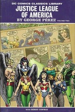 Justice League of America Volume Two by George Perez (Hardcover, DC Comics) New