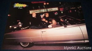 Póster NSync Justin Timberlake Lance Chris Joey JC pliegue central 3661A cinco en la parte posterior - Imagen 1 de 2