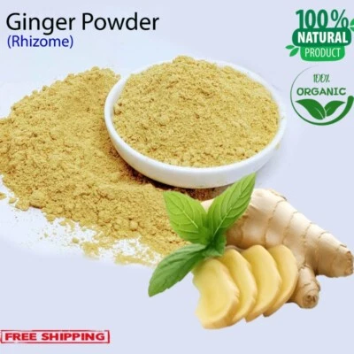 LK NATURAL PRODUCTS Ginger Root Powder – Ceylon Natural Herb Organic Pure, Non-GMO, Premium Quality