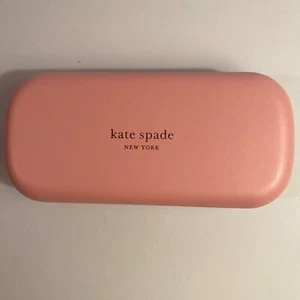 Kate Spade Hartschale rosa / grün Schale mit Stoff Brillenetui Neu - Bild 1 von 10