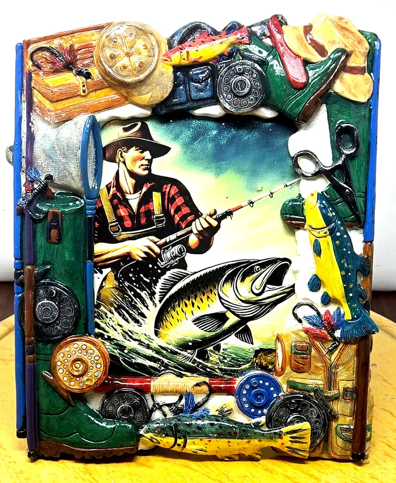 Marco de cerámica Master Fisherman Print in Russ #15302 Foto 1 de 1