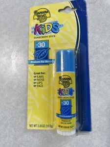 Banana Boat Kids Sunscreen Stick Face SPF 30 Waterproof Ultra Sweat proof - Picture 1 of 4