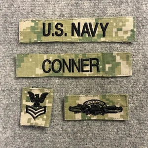 US Navy United States USN Rating AOR2 NWU3 Rank, Trade, Parka Tab, Patch - Picture 1 of 16