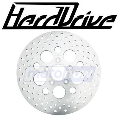 HardDrive Rear Drilled Vented Rear Brake Rotors for 2007 Harley Davidson qs - Imagem 1 de 4