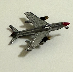 Vintage USAF Fighter Jet Metal Toy Plane United States Air Force - Picture 1 of 7