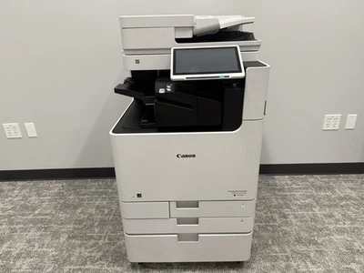 Impressora Copiadora Colorida Canon ImageRunner DX C5840i Scanner Finalizador/Apenas 21k Medidores - Imagem 1 de 4