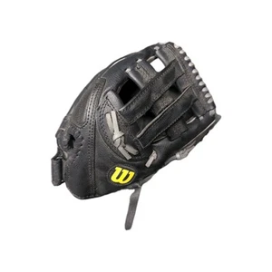 Wilson Softball Handschuh A2477 RHT schwarz Übergröße Tasche Rechtshand Werfer 13" - Bild 1 von 16