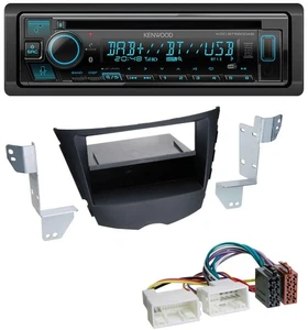 Kenwood Bluetooth DAB CD MP3 USB Autoradio für Hyundai Veloster (ab 2011) - Bild 1 von 7
