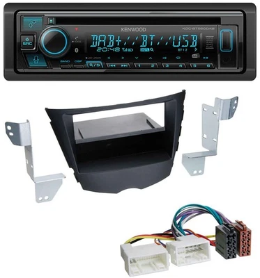 Kenwood Bluetooth DAB CD MP3 USB Autoradio für Hyundai Veloster (ab 2011) - Bild 1 von 4