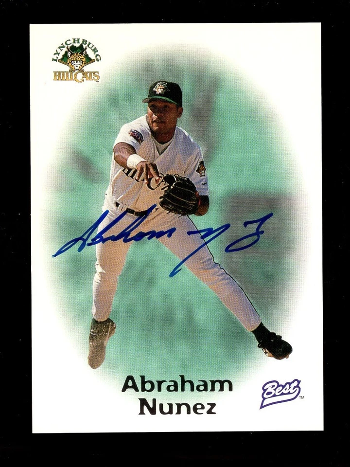 1998 BEST ABRAHAM NUNEZ AUTO AUTOGRAPH - Image 1 of 1