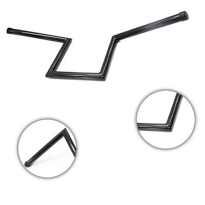 Guidão Z-Bar para Honda Shadow Spirit VT750C2 para Kawasaki Vulcan VN2000 - Imagem 1 de 4