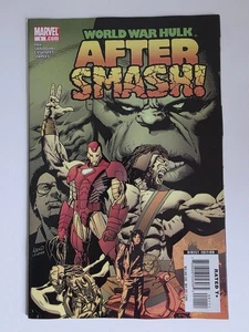 WORLD WAR HULK AFTERSMASH #1 9.4 NM 2008 1ST PRINT MAIN COVER A MARVEL COMICS - Bild 1 von 11