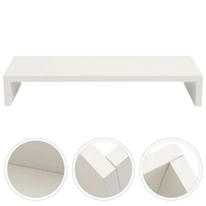Monitor Stand Computer Elevated Desk Shelf Accessory Display Storage Holder - Afbeelding 1 van 12
