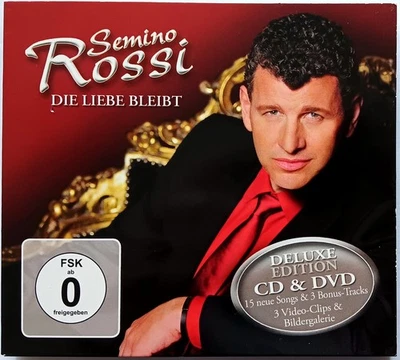 Semino Rossi - Die Liebe bleibt (2009) Deluxe Edition mit CD & DVD, gebraucht - Bild 1 von 2