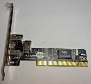 Oryginalna karta kontrolera Star Tech 1394a PCI FIREWIRE #GK12026 - Zdjęcie 1 z 3