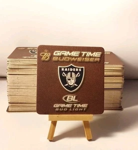 Oakland Raiders Untersetzer ~ Budweiser/ Budlight Saison 2005 90 Stück - Bild 1 von 2
