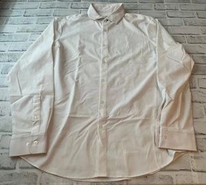 Mizzen Main Shirt Mens L Trim Tall Leeward Performance Dress Button Up - Picture 1 of 6