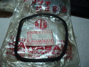 1969-81 Kawasaki G3 G4 G5 F7 F9 Ke junta de lente lámpara trasera nuevo fabricante de equipos originales 23028-019 - Imagen 1 de 3