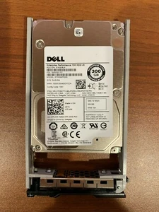 7FJW4 Dell 300GB 12G SAS 15K 2.5" HDD ST300MP0005 07FJW4 w/Tray - Picture 1 of 1