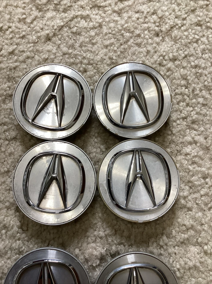 ACURA ILX MDX TL RDX RL TSX ZDX 2005-2017 TAPAS CENTRALES PLATEADAS 2-3/4 OD P#44742 Foto 1 de 4