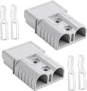 2x Batteriestecker mit Kupplung 50A-175A für Anderson Stecker Stromanschluss - Bild 1 von 14