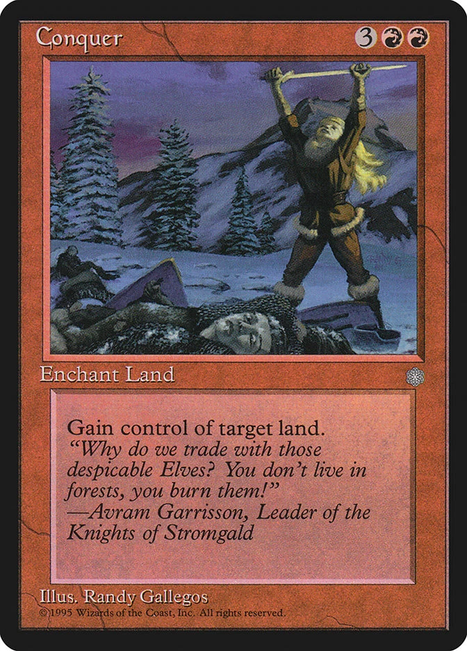 Magic the Gathering (mtg): ICE: Conquer  (x 4) - Image 1 of 1
