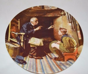 ** NEU ** Norman Rockwell "THE VETERAN" Heritage Collector Plate (1, PL3) - Bild 1 von 6