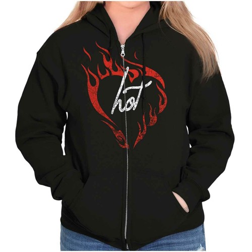 Felpa con cappuccio zip donna amore romantico regalo sexy per San Valentino