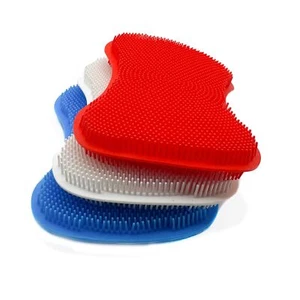 Silicone Sponges Kitchen Sponges For Dishes 3 Dish Scrubber Kitchen Gadgets Scru - Picture 1 of 8