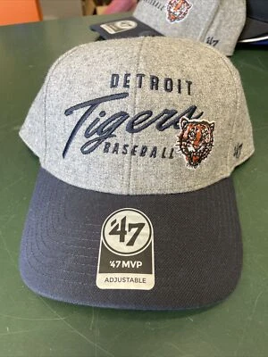 Detroit Tigers MLB '47 Brand Adjustable Strapback Cooperstown Collection Hat - Image 1 of 4