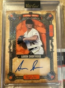 Aaron Shortridge 3/5 Wildcard 5 Card Auto - Picture 1 of 3