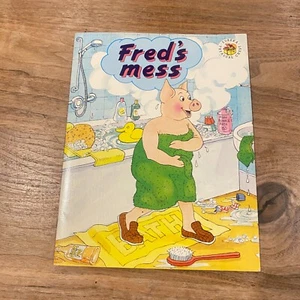 Fred's Mess by Pat Edwards PB 1st Ed 1987 Vintage Children's Book RARE - Picture 1 of 13