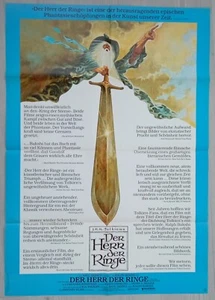 P186 Original Kinoplakat DER HERR DER RINGE - Picture 1 of 2