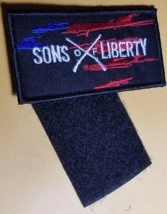 Gancho y bucle HIJOS DE LA LIBERTAD Morale gancho y bucle Parche 2X3,75" - Imagen 1 de 1