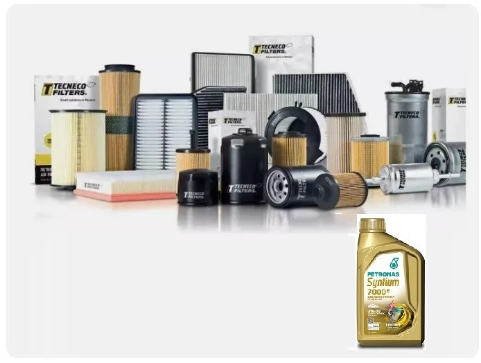 Kit Tagliando Fiat 500X 500L 1.3 Multijet EURO6 Olio PETRONAS 0W30 - Image 1 of 1