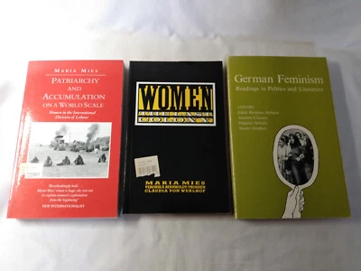 Maria Mies German Feminists Lot Philosophy Political Social Theory Patriarchy Foto 1 de 4
