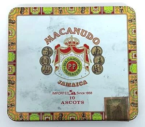 Lata de cigarros vintage Macanudo Jamaica - Imagen 1 de 5