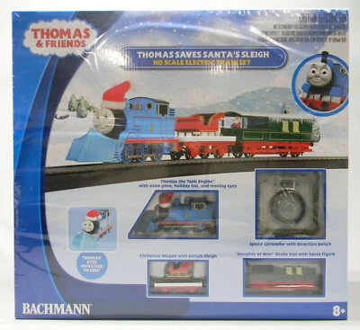 BACHMANN HO SCALE THOMAS & FRIENDS SAVES SANTA'S SLEIGH TRAIN SET BAC00773 NEW - Image 1 of 3