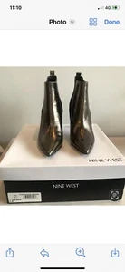 Nine West Ankle Boot With Side Gusset - Picture 1 of 4