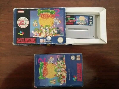 Lemmings 2 the Tribes Super Nintendo SNES Video Game PAL Complete **FAST P&P** - Image 1 of 4