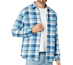 QUIKSILVER Men's THUNDER SETS Flannel Shirt - BHC1 - XL - NWT - Picture 1 of 3