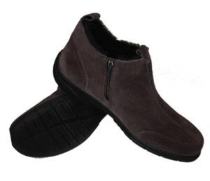 Ladies Brooklyn Sheepskin  Zippered Slippers - 2 Colors - Free Shipping - Picture 1 of 6