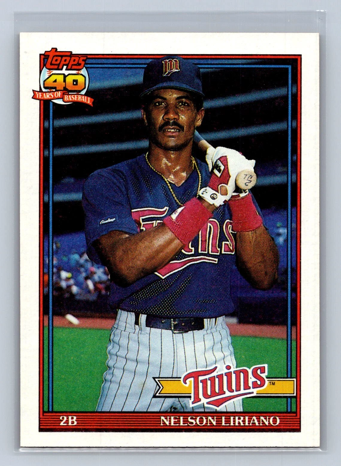 Nelson Liriano 1991 Topps #18 Minnesota Twins